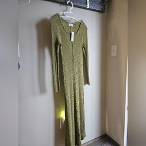 T.LA Anthropologie Moss Cotton Dress